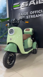 Sepeda Listrik Roda 3 Saige Aurora: Desain Ergonomis & Kebutuhan Sehari-hari