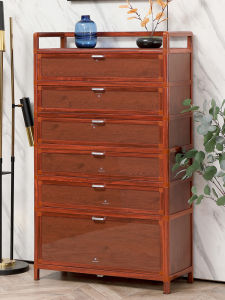 Thickened Aluminum Alloy Shoe Cabinet Easy to Assemble for Balcony Living Room Home Entrance Outdoor Sun Protection Waterproof