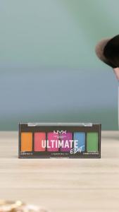 NYX PROFESSIONAL MAKEUP Ultimate EditShadow Palette Eyeshadow Palette - Brights