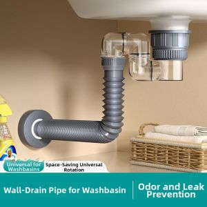 BOJIAJIAJU | Odor Preventing Drainage Pipe for Washbasin Modern Minimalist