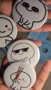 Quby Charm: Cute & Collectible Badge Pins