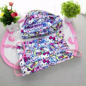 Hello Kitty Face Mask For Kids Adult Premium Quality Hello Kitty Face Mask Disposable Face Mask Hello Kitty Designs Kitty Mask