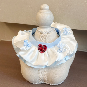 Adorable Cat And Dog Saliva Towel Original Fashion Scarf Neckwarmer Pet Supplies for Spring Cute Pet Accessories Tiff Brand