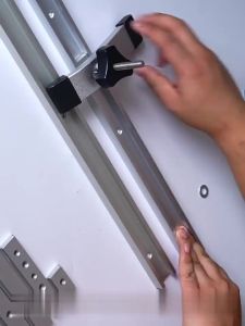 1 Thanh Trượt Hợp Kim Nhôm Cho Máy Cưa Bàn Thanh Định Vị Rãnh Chữ T Thanh Đo Góc Nghiêng Với Vít M6/M8T Phụ Kiện Định Vị Máy Phay Gỗ