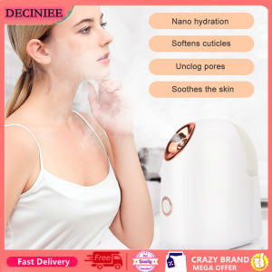 DECINIEE Professional Hot Facial Steamer Nano Mist Deep Pore Cleanser Face Steaming Sauna Spa Humidifier Skin Beauty Nano Mist Spray