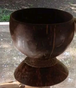 cangkir/gelas /bekong kopi/teh unik Jadul Natural alami batok kelapa