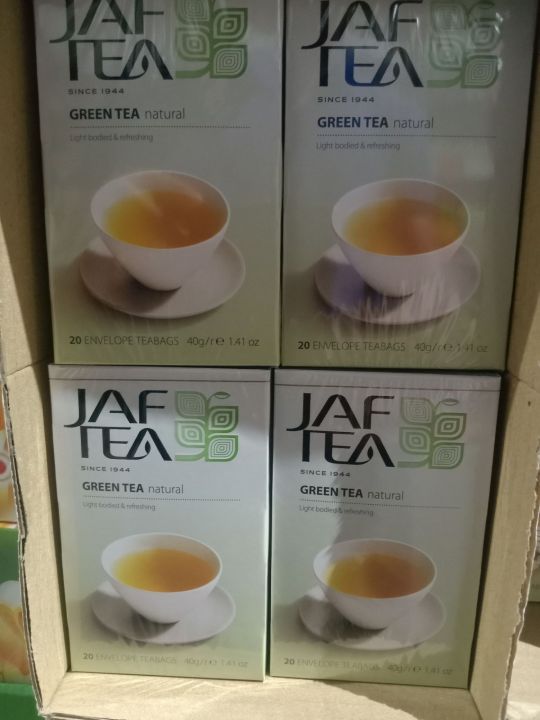 JAF TEA PURE GREEN TEA 20CT (SRI LANKA) 99217 Lazada PH