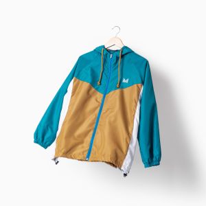Jaket olahraga jaket Windbreaker Color Block/ Tosca kube
