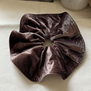 Dây Buộc Tóc Nhung Cho Nữ Thanh Lịch Độ Đàn Hồi Cao Lâu Dài Polyester Sợi Mùa Thu Mùa Đông Dây Buộc Tóc Phong Cách Hàn Quốc Tươi Ra