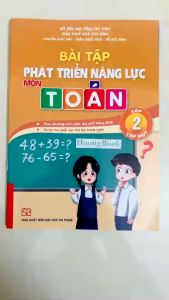 Sách - Bài tập phát triển năng lực môn toán lớp 2 -Tập 1 Nhà Sách Minh Thắng Sách Giáo Dục Cho Trẻ - Lazada