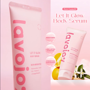 Lavojoy Let It Glow Body Serum Series 180ml | Skin Brightening Upgraded Version | Summertrain | Black Opium