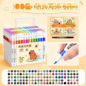 XUEDELE | Non-bleeding Layerable Color Pens for Kids