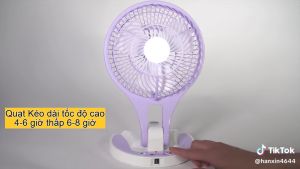 Quạt sạc điện dự phòng đa năng kèm đèn led QUẠT SẠC ĐÈN LED CYX – 5580