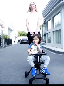 BayiMart Stroller Bayi Lipat Stroller Lipat Traveling Kereta Dorong Bayi 2 Arah Traveling Cabin Size Stroller