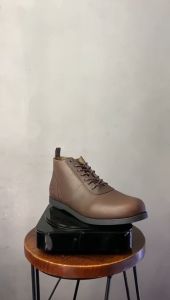 Sepatu Kerja Kulit Asli Pria - OTIV Rasmus SE Dark Brown