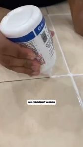 Lem Nut Keramik Kamar Mandi Waterproof Cairan Pengisi Celah Ubin Tahan lama Glue White Original