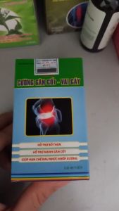 combo 2 hộp  Viên Uống Cường Gân Cốt - Vai Gáy Kingphar - Giúp giảm đau vai gáy  tê bì chân tay  đau dây thần kinh tọa - DATE MỚI  Hộp 40 viên