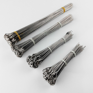 High Quality Stainless Steel Duck Tail Needle 25cm String Duck Neck Needle Duck Needle Char Siu Needle Roast Needle Roasted Goose Needle Hook Bake Needle