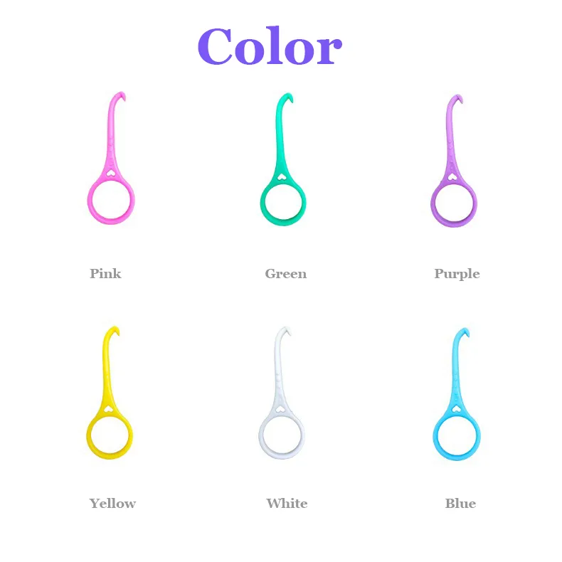 10pcs/pack Aligner Remover Hook For Orthodontic Braces Invisalign Removable Braces Removal Elastic Hook Portable Oral Care Tools - 66