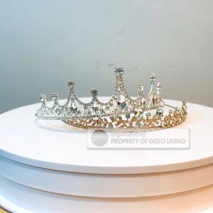 Goto Tiara Crown Bando Mahkota Pengantin Aksesoris Rambut Korea Hair Crowns Variasi Ta3410 Gaya Desain Mahkota Rambut - Lazada