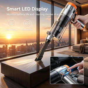 Cordless Wireless Car Vacuum Cleaner Powerful Handheld Mini Vacuum Portable Rechargeable Vacuum Cleaner for Car Home Dual Use