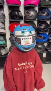 HNJ H711 & A4-002-K Kids Helmets Full Face Kids Helmet Single Visor