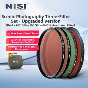 Nisi | Polarizing Filter CPL Neutral Density Filter ND Graduated Neutral Density Filter GND16 Lens Filter Kit