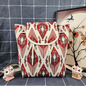 Ethnic Style Womens Backpack Xinjiang Special Tour Bag Double Shoulder Fashionable High-End Sensation Travel Bag