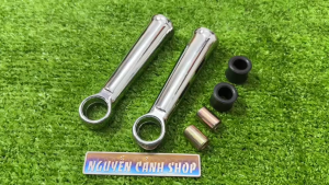 Cập Chân Phuộc Xe 67 Nhôm Xi Ken Sáng Bóng