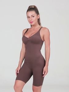 FUNLALA Seamless One Piece Corset Waist Trainer Slim Full Body Shaper Tummy Trimmer Women Shapewear Bodysuit Underwear