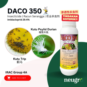 Brightonmax DACO 350 (1L) Imidacloprid 29.4% - Racun Serangga Kutu Trip/ Lalat Putih (Sama Confidor/Confor) Thrips Insecticide 杀虫剂 蓟马 白粉蝶