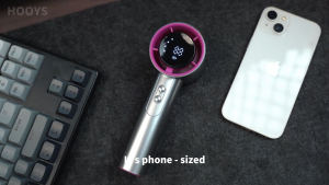 ZOLURA Handheld Fan Mini Portable Jet Fan Rechargeable USB Fan With 100 Gears Strong Wind for Summer