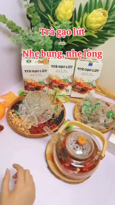 ✅ Trà giảm cân Gạo Lứt Kỳ Tử [Chính Hãng Cao Cấp] ✅ Trà giảm béo gạo lứt Mix 8 Vị Thảo Mộc giữ dáng đẹp da hộp 20 gói