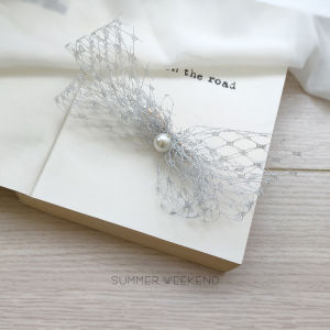 Fashionable Korean Style Butterfly Knot Hair Clip Versatile Netted Hair Accessories Elegant Personality Stand out Hairpins