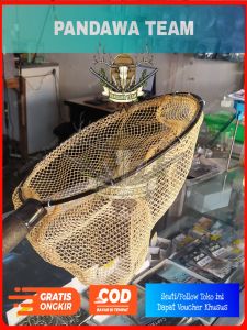 SAIR IKAN/SEROKAN SESER IKAN BAHAN NILON KUNING UKURAN JUMBO (TAHAN AIR PANAS/LENTUR/TAHAM LAMA)