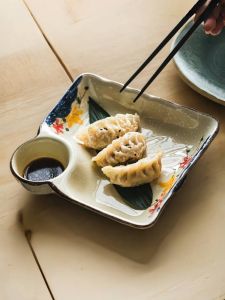 Món Ăn Trung Quốc Phong Cách Nhật Bản Bằng Gốm Sứ Vẽ Tay Hình Bánh Bao Đĩa Đựng Nước Sốt Đĩa Đựng Mắm Tôm Dùng Tại Nhà Và Nhà Hàng