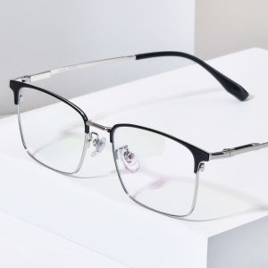 NIANZHEN Titanium Alloy Eyeglasses Frame Men 2025 Square Brand Design Glasses Ultralight-Weight Retro Eyewear Spectacles 6013