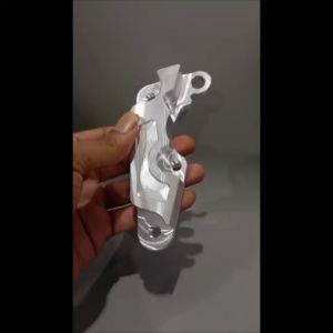 BREKET KALIPER SAMURAI 2 PISTON BEAT SCOOPY VARIO GENIO SPACY DISC 220MM FULL CNC