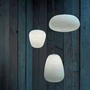 Modern Glass Pendant Light Trio for Dining Room Lighting