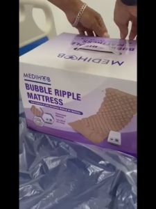 [𝐌𝐃𝐀 𝐀𝐩𝐩𝐫𝐨𝐯𝐞𝐝] MEDIHUB Ripple Mattress (Tubular/Bubble) 1 unit (Anti Decubitus with Adjustable Pump) [ bedsore] Ripple Bed Ripple Care Bed Price - Lazada