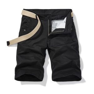 Quần Short Nam Mùa Hè Cotton Nguyên Chất Quần Dài Năm Cỡ Mỏng Thời Trang Thành Thị Cạp Vừa Dài Đến Mắt Cá Chân