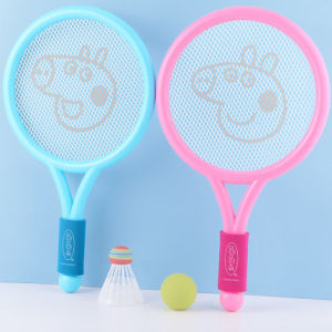 Childrens Badminton Racket Tennis Racket Interactive Parent-Child Play Toy for 2-5 Years Old Kids Ping Pong Racket