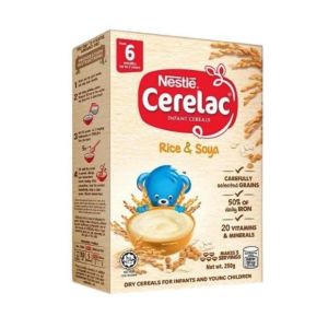 CERELAC Rice & Soya 250g: A Nutritious Cereal for Babies