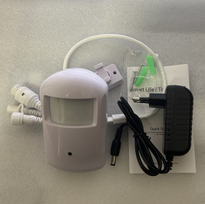 Tuya Mini WiFi IP Camera 2MP 5MP Cảm Biến Chuyển Động PIR Âm Thanh 2 Chiều Giám Sát An Ninh Bí Mật Tầm Nhìn Ban Đêm Giám Sát Vô Hình Trong Nhà