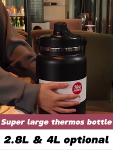 【SG】 4000ml/2800ml Thermos Bottle Large Vacuum Insulated Thermos Water Bottle Tumbler With Handle s304 thermal bottle thermal Bottle Thermal Flask