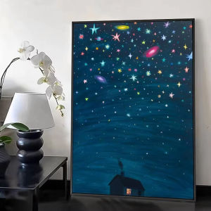 BILIBILI | 1000Pieces Jigsaw Puzzle Peaceful Starry Sky And Milky Way For Adults Ideal For Stress Relief And Relaxation