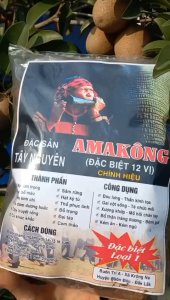 Đặc sản Tây Nguyên Amakông (Đặc biệt 12 vị) - Chính hiệu | 100% tự nhiên - An toàn - Thơm ngon - Bổ dưỡng | Không chất bảo quản | Tốt cho sức khỏe | Cam kết chất lượng | Miễn phí ship