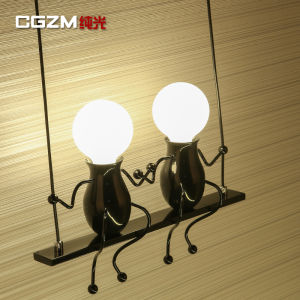 Childrens Wall Lamp LED Modern Minimalist Bedroom Living Room Corridor Cartoon Creative Little Man Light Home Decor Lighting