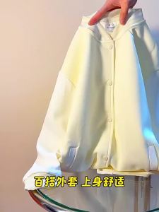 《302》Girls Baseball Jacket Cinnamoroll Babycinnamoroll Childrens Clothing Autumn Clothing New Childrens Cute Children Baby Western Style Fashion Shirt Fashion