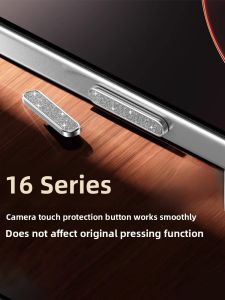 COUNTLESS | Shanzhuan Apple 16 Pro Max Key Protection Film Corning Glass Anti-scratch Photography Key Protective Side Button Tempered Shockproof Protection
